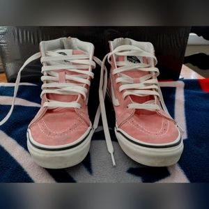 Pink Vans size 5.5